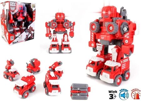 Pro Kids Robot 5W1 Czerwony