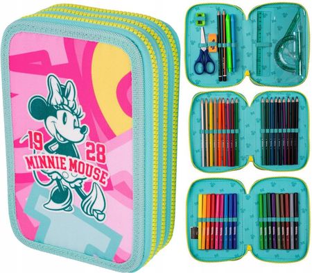 Patio Piórnik 3-Komorowy Z Wyposażeniem Coolpack Disney Core Jumper 3 Minnie
