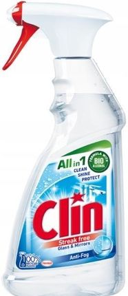 Clin Spray Do Mycia Szyb I Szkła Czystość Blask Ochrona Antypara 500Ml