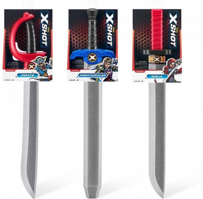 Zuru X-Shot Miecz Wojownika Mix Kolorów Zabawna Kostka - Ceny i