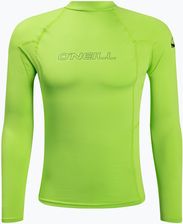 Zdjęcie O Neill Longsleeve Do Pływania Męski Basic Skins Rash Guard Lime - Pułtusk
