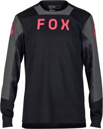Koszulka Rowerowa Z Długim Rękawem Fox Defend Taunt Black L