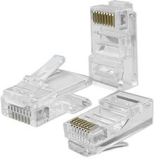 Zdjęcie Qoltec Modularne Rj45 Cat5E Utp Pozłacane Styki 100 Sztuk (Akqolksaw054550) - Tarnogród