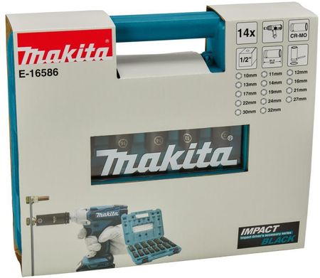 Makita Zestaw Nasadek Udarowych 1/2'' 10-32mm 10El 1 Op E16586 - zdjęcie 2