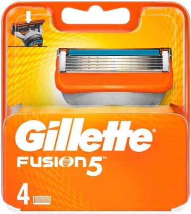 Gillette Fusion5 Ostrza Wymienne do Maszynki do Golenia 4 Sztuki 