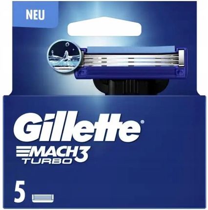 Gillette Ostrza Do Maszynki MACH3 Turbo 5 Szt. 