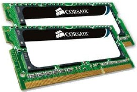 Corsair SO-DIMM 2x 8GB DDR3 1333 MHz CL9 (CMSO16GX3M2A1333C9)