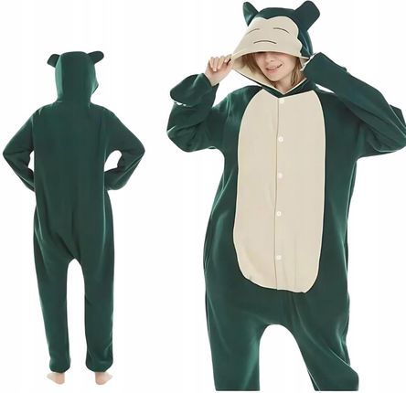 Piżama Onesie Kigurumi Przebranie Pokemon Snorlax S: 145 155cm