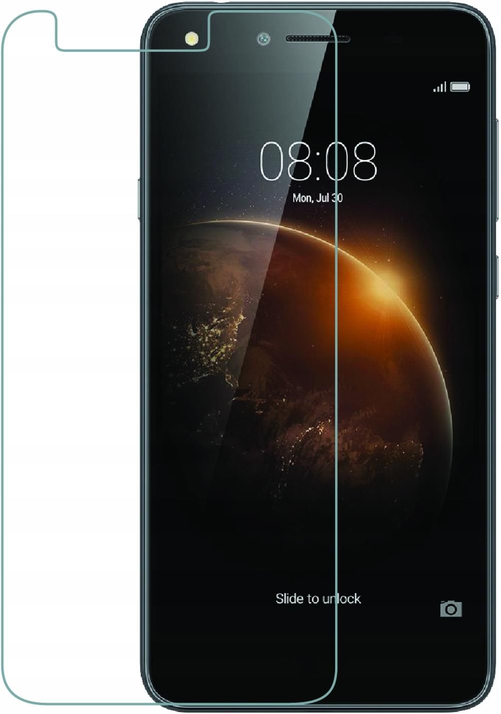 Brotect AirGlass Pellicola In Vetro Ibrido Per Huawei Y6 II Compact, Durezza 9H, Anti Impronta, Trasparente - 3