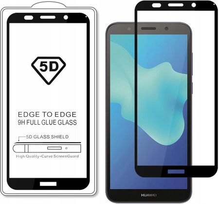 Chronsmarta Szkło Hartowane 5D Full Glue Do Huawei Y5 2018