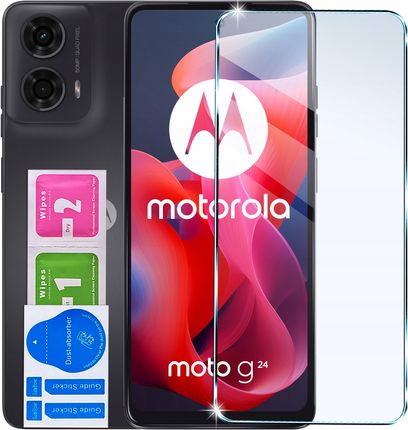 Krainagsm Szkło Hartowane Do Motorola Moto G24 G04 Ochronne Szybka 9H