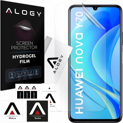Alogy Folia Hydrożelowa Do Huawei Nova Y70 Ochronna Na Ekran Telefon