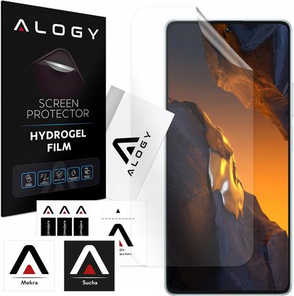 Alogy Folia Hydrożelowa Do Xiaomi Poco F5 Pro Ochronna Na Ekran Telefon