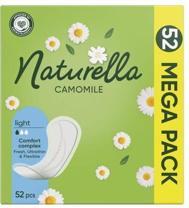 Naturella Camomile Light Zestaw Wkładka Higieniczna 52Szt.