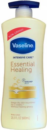 Vaseline Intensive Care Essential Healing Nawilżające Mleczko Do Ciała Z Dozownikiem 600ml
