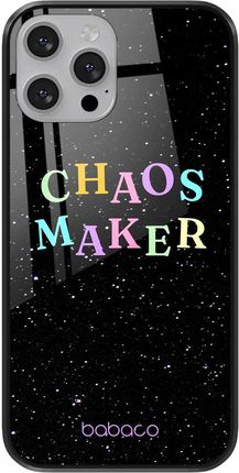 Babaco Etui Do Apple Iphone 6 6S Chaos Maker 002 Premium Glass Czarny