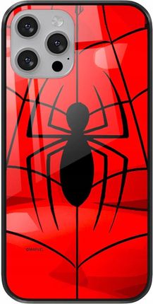 Marvel Etui Do Apple Iphone 6 6S Spider Man 017 Premium Glass Czerwony