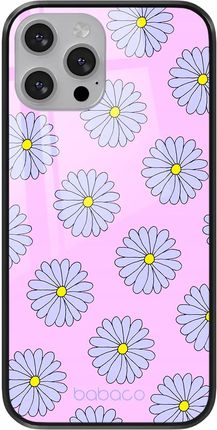 Babaco Etui Do Apple Iphone 6 6S Kwiaty 021 Premium Glass Fioletowy