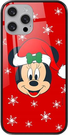 Ert Group Etui Do Apple Iphone 6 6S Minnie 061 Disney Premium Glass Czerwony
