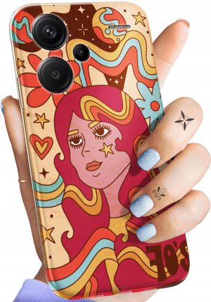 Hello Case Etui Do Xiaomi Redmi Note 13 Pro Plus 5G Hippie Peace Hippisi Obudowa