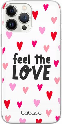 Babaco Etui Do Apple Iphone 14 Pro Feel The Love 001 Nadruk Częściowy Przeź