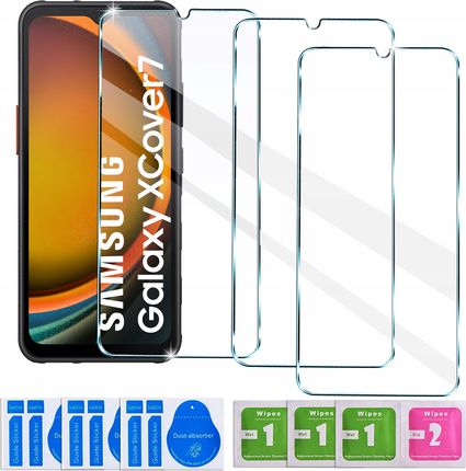 Krainagsm 3X Szkło Hartowane Do Samsung Galaxy Xcover 7 Szybka 9H