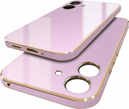Case Etui Do Xiaomi Redmi 13C Poco C65 Glamour Luxury Gold Szkło Szybka
