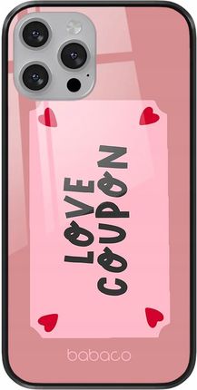 Babaco Etui Do Apple Iphone 6 6S Love Coupon 001 Premium Glass Różowy