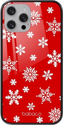 Babaco Etui Do Apple Iphone X Xs Winter 001 Premium Glass Czerwony