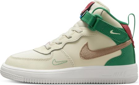 Buty dla ma ych dzieci Nike Force 1 Mid SE EasyOn Biel Ceny i opinie Ceneo.pl