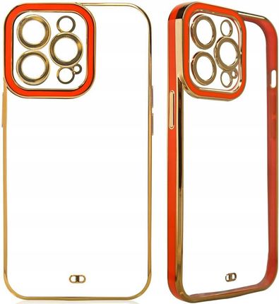 Hurtel Fashion Case Etui Obudowa Pokrowiec Futerał Plecki Do Iphone 13Pro Czerwony