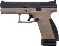 Zdjęcie Pistolet Gbb Cz P-10 C Co2 Dual-Tone Black / Flat Dark Earth - Wągrowiec