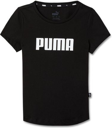 Koszulka dziewczęca Puma ESSENTIALS czarna 84758603