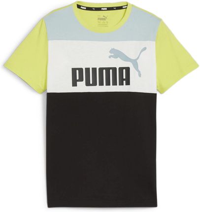 Koszulka chłopięca Puma ESS BLOCK wielokolorowa 67971622
