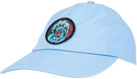 czapka z daszkiem SANTA CRUZ - Youth Screaming Wave Cap Youth Cap Sky Blue (SKY BLUE) rozmiar: OS