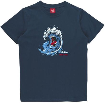 koszulka SANTA CRUZ - Youth Screaming Wave Front T-Shirt Tidal Teal (TIDAL TEAL) rozmiar: 10-12