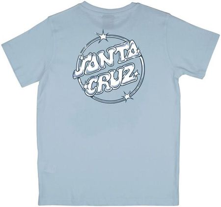 koszulka SANTA CRUZ - Youth Glint Dot T-Shirt Sky Blue (SKY BLUE) rozmiar: 10-12