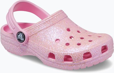 Klapki dziecięce Crocs Classic Glitter Clog T flamingo | WYSYŁKA W 24H | 30 DNI NA ZWROT