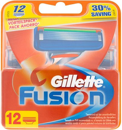 Gillette Fusion Ostrza do maszynki do golenia 12szt