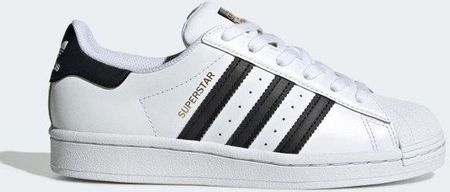 Buty młodzieżowe Adidas Superstar Originals Junior Białe- FU7712