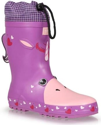 Kalosze dziecięce Regatta Mudplay Jnr Rozmiar butów (UE): 29 / Kolor: różowy