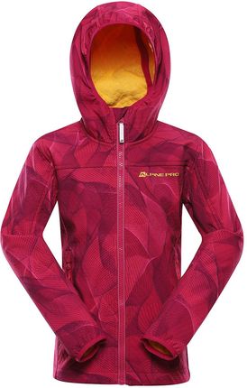 Dziecięca kurtka softshellowa Alpine Pro Hooro Rozmiar dziecięcy: 104-110 / Kolor: różowy
