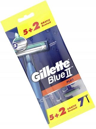 Gillette Blue2 Plus Jednorazowe maszynki do golenia, 7szt.