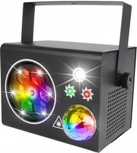 Zdjęcie LIGHT4ME PARTY BOX V2 efekt disco LED ball laser stroboskop gobo - Pyzdry