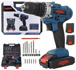 Wiertarko-wkrętarka Eurotec Germany Wiertarko Wkrętarka Akumulatorowa 21V Wiertarka 2Ah + Zestaw (KCD21)