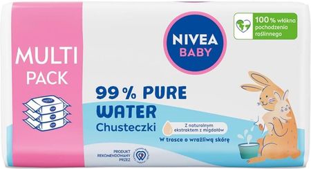 Nivea Baby Chusteczki Biodegradowalne 99% Pure Water 3X57Szt.