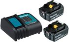 MAKITA DC18SD ŁADOWARKA Li-Ion LXT 18V + 2x AKUMULATOR 5Ah BL1850B