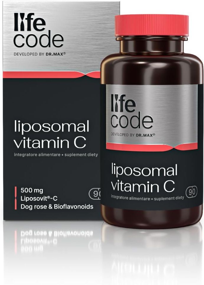 Dr Max Lifecode Developed Liposomal Vitamin C 500mg 90kaps Opinie I Ceny Na Ceneo Pl