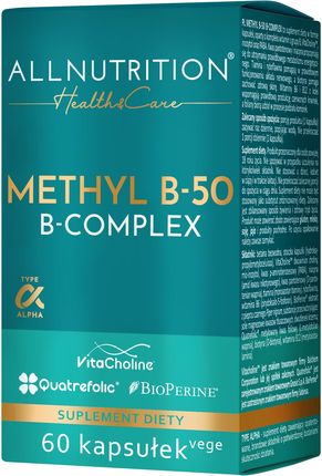 Sfd Allnutrition Health & Care Methyl B-50 B-Complex 60kaps.