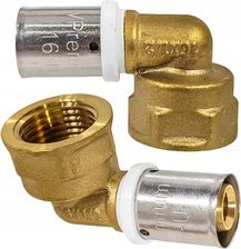 Zdjęcie Vesbo Pex Kolano Gw 16x1/2 Zaprasowywane Zacisk U - Poznań